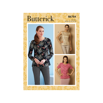 Naaipatroon Butterick 6754 shirt, maat 34-42, Dui/En/Fr