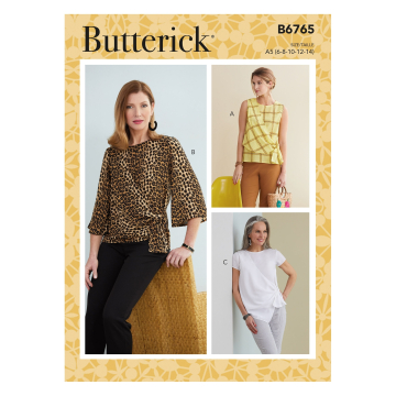 Naaipatroon Butterick 6765 shirt, maat 40-48, Dui/En/Fr