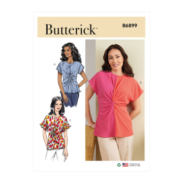 Naaipatroon Butterick 6899 shirt, maat 44-52, Dui/En/Fr