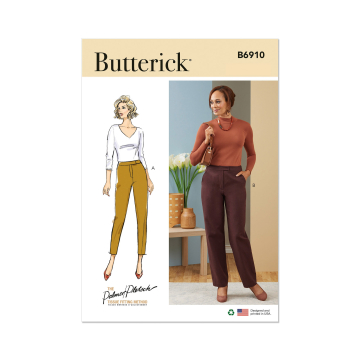 Naaipatroon Butterick 6910 broek, maat 34-42, Dui/En/Fr