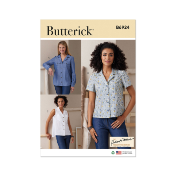 Naaipatroon Butterick 6924 combinatie, maat 34-42, Dui/En/Fr