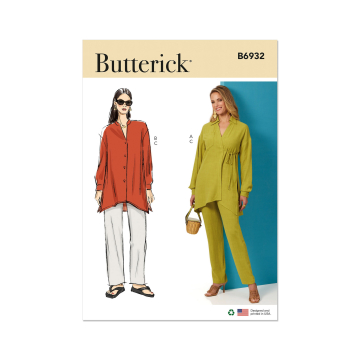 Naaipatroon Butterick 6932 combinatie, maat 44-52, Dui/En/Fr