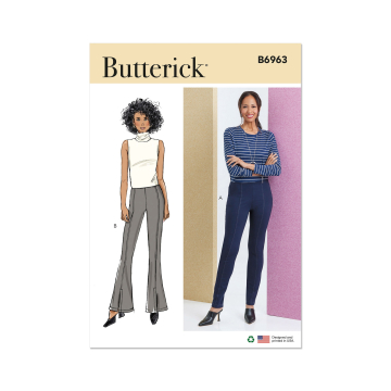 Naaipatroon Butterick 6963 broek, maat 30-38, Dui/En/Fr