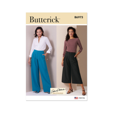 Naaipatroon Butterick 6973 broek, maat 34-42, Dui/En/Fr