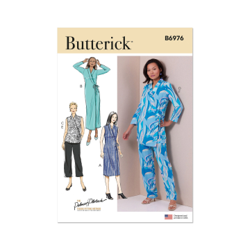 Naaipatroon Butterick 6976 combinatie, maat 40-48, Dui/En/Fr