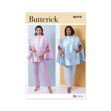 Naaipatroon Butterick 6978 combinatie, maat 36-44, Dui/En/Fr