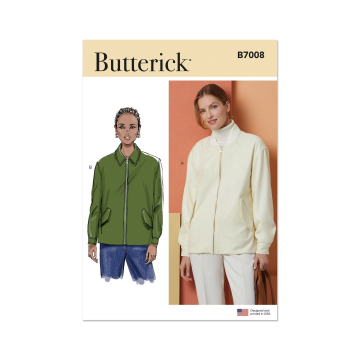 Patron Butterick 7008 blazer femme, version papier, taille 42-50, en français