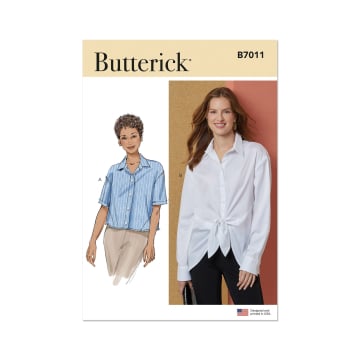 Naaipatroon Butterick Dames blouse 7011, maat 32-40, Dui/En/Fr