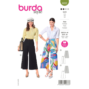 Naaipatroon broek, Burda 6032