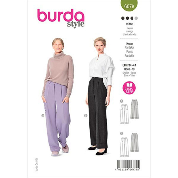 Naaipatroon broek, Burda 6079
