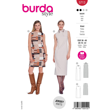 Schnittmuster Kleid, Burda 5713