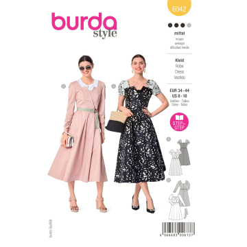Naaipatroon jurk, Burda 6042
