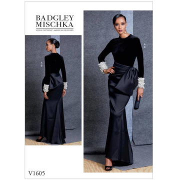 Naaipatroon Vogue 1605 designer combination, maat 40-48 Dui/En/Fr