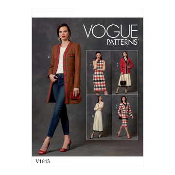 Pattern Vogue 1643 Gr. 40-48 combinatie, Dui/En/Fr