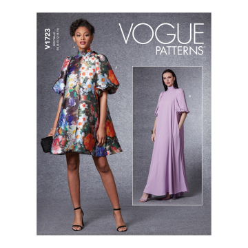 Patron Vogue 1723 robe, taille 34-42, en français