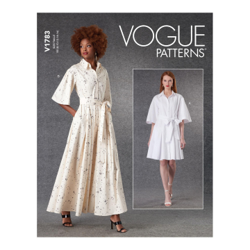 Naaipatroon Vogue 1783 jurk, maat 34-42, Dui/En/Fr