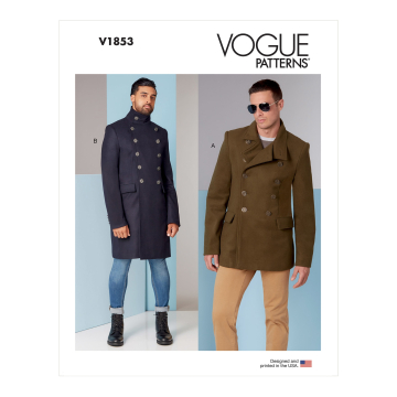 Vogue 1853 mantel Gr. 44-50, Dui/En/Fr
