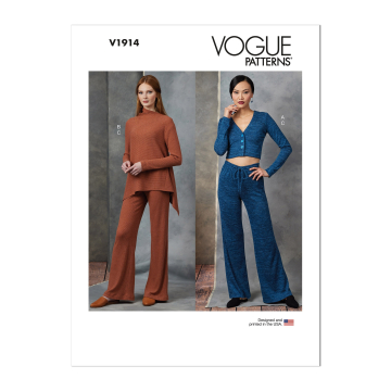 Naaipatroon Vogue 1914 combinatie, maat 42-50 Dui/En/Fr
