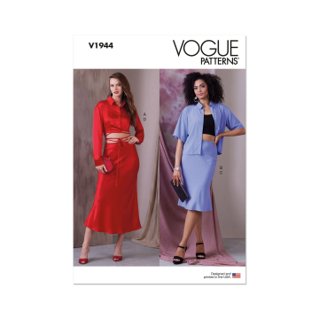 Naaipatroon Vogue 1944 combinatie, maat 40-48 Dui/En/Fr