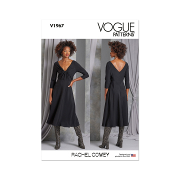 Patron Vogue 1967 robe femme, taille 32-40, en français