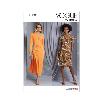 Patron Vogue 1968 robe femme, taille 34-42, en français