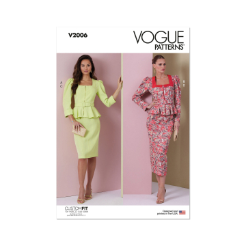 Naaipatroon Vogue 2006 combination, maat 44-52 Dui/En/Fr