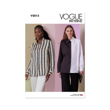 Naaipatroon Vogue 2012 top, maat 32-40, Dui/En/Fr