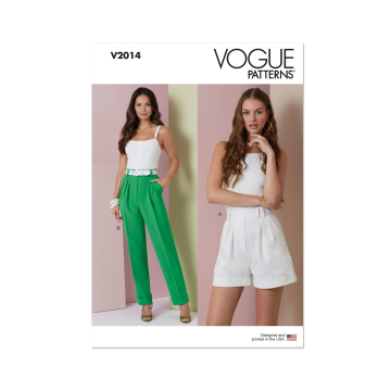 Naaipatroon Vogue 2014 broek, maat 44-52 Dui/En/Fr
