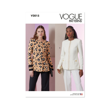 Naaipatroon Vogue 2015 jas, maat 34-42, Dui/En/Fr