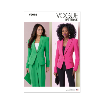 Naaipatroon Vogue 2016 jas, maat 32-40, Dui/En/Fr