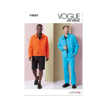 Naaipatroon Vogue 2022 combinatie, maat 42-50 Dui/En/Fr