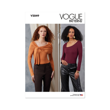 Naaipatroon Vogue 2049 Dames Bodysuits, maat 34-42 Dui/En/Fr