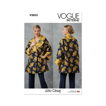 Naaipatroon Vogue 2052 Dames Jas, maat 44-52 Dui/En/Fr
