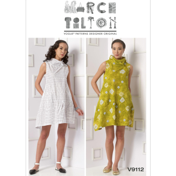 Patron Vogue 9112 robe femme, en français