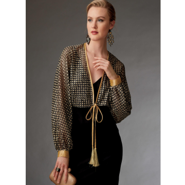 Naaipatroon Vogue 9267 jas, one size, Dui/En/Fr