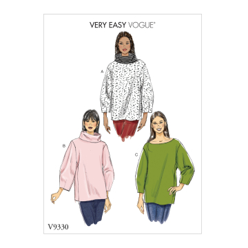 Naaipatroon Vogue 9330 pullover, Dui/En/Fr