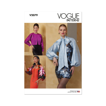 Sewing pattern Vogue Misses Bolero 2079 Size 32-48, En/Ger/Fr
