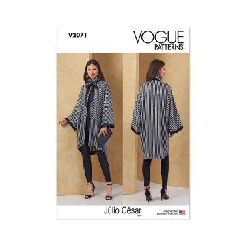 Sewing pattern Vogue V2071 Misses Jacket Size 32-50, Eng/Ger/Fr