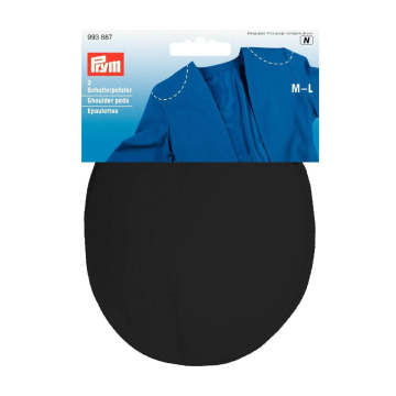 Paire d’épaulettes raglan, M-L, noir