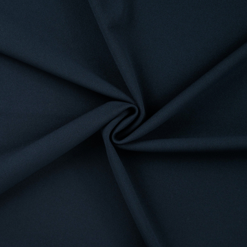 Scuba crêpe, blauw
