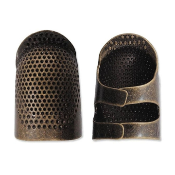 Seitlich geöffneter Fingerhut mittel