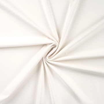 Tissu jersey technique sport uni, blanc cassé