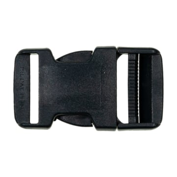Fermoir clip plastique 30mm boucle Bouclip, bleu foncé