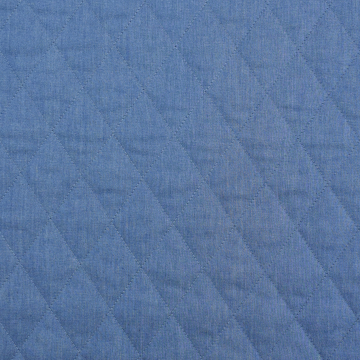 Quilt fabric denim, denim blue