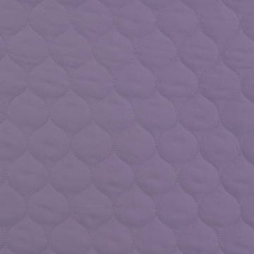 Tissu matelassé molletonné losanges arrondis Alma, pourpre