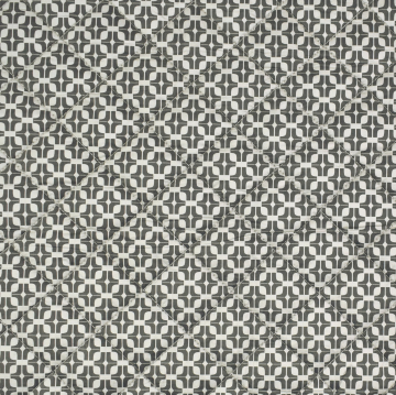 Tissu matelassé molletonné Retro Design, blanc vanille