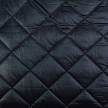 Steppstoff Shiny Diamonds, schwarz