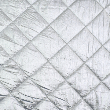 Steppstoff Shiny Diamonds, silber