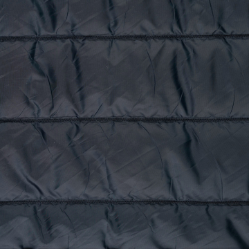 Doorgestikte stof Stripes, marineblauw