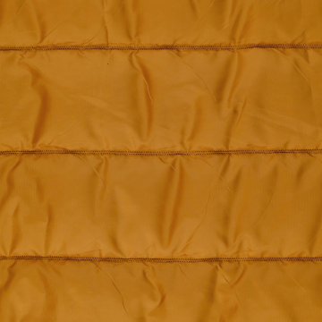 Tissu matelassé molletonné rayé Stripes, moutarde